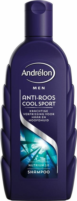 Andrélon Shampoo Cool Sport Menthol - 6 x 300 ml - Voordeelverpakking