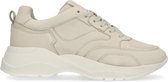 Manfield - Dames - Beige dad sneakers - Maat 38