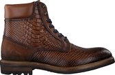 Giorgio He59618 Veterboots - Laarzen Met Veters - Heren - Cognac - Maat 42+