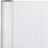 Inpakpapier, b: 50 cm,  80 gr, zilver, 100m