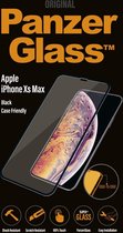 PanzerGlass Apple iPhone XS Max Case Friendly Screenprotector Zwart