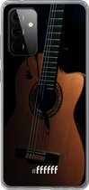 6F hoesje - geschikt voor Samsung Galaxy A72 -  Transparant TPU Case - Guitar #ffffff