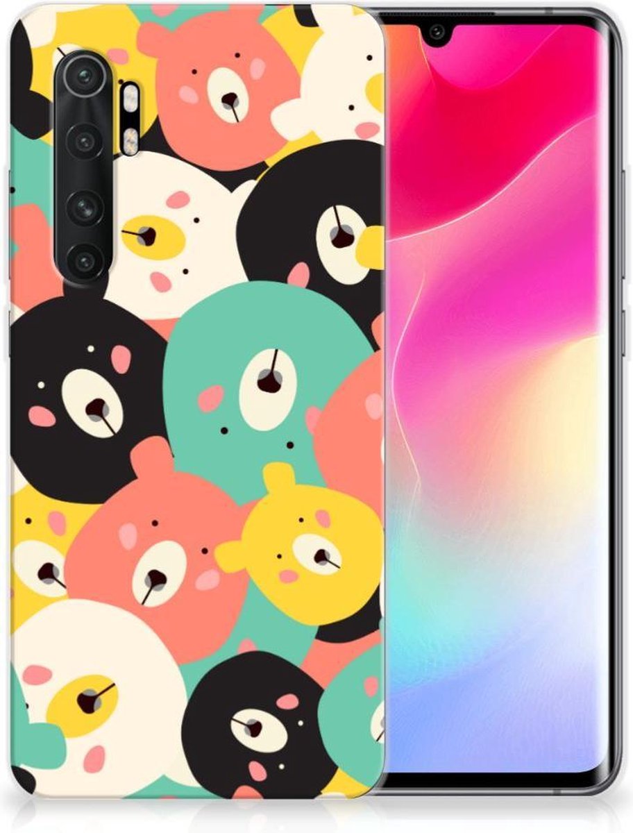 Xiaomi Mi Note 10 Lite Telefoonhoesje met Naam Bears