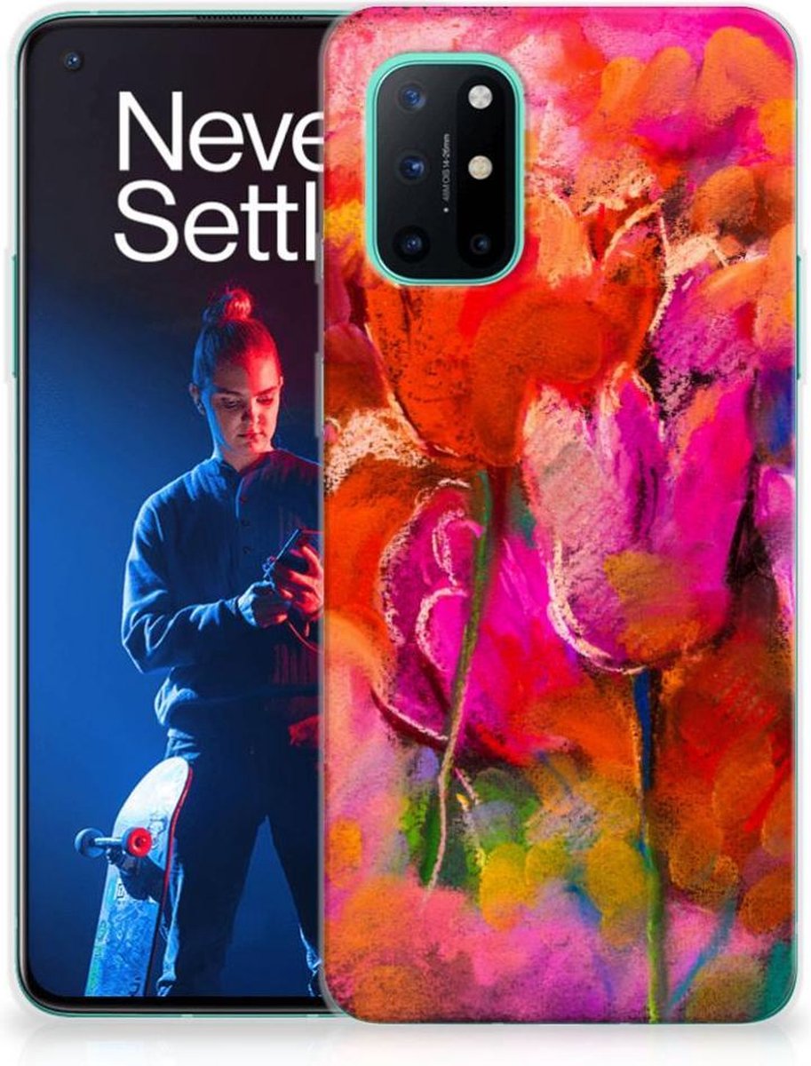 Hoesje maken OnePlus 8T Tulips