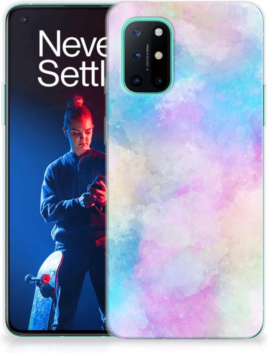 Hoesje maken OnePlus 8T Watercolor Light