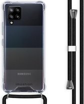 iMoshion Backcover met koord Samsung Galaxy A42 hoesje - Zwart