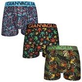 GIANVAGLIA Katoenen Boxershorts 3-pack - Maat XL