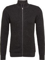 Kronstadt gebreid vest abel Antraciet-Xl
