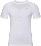Odlo Light Top Crew Neck SS Heren - Wit - maat XXL