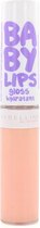 Maybelline Babylips Lipgloss - 25 Life's a Peach - Nude Roze