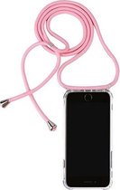iPhone 7 Plus Hoesje Met Koord Roze