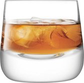 L.s.a. Whiskyglas Bar Culture 220 Ml Transparant 2 Stuks