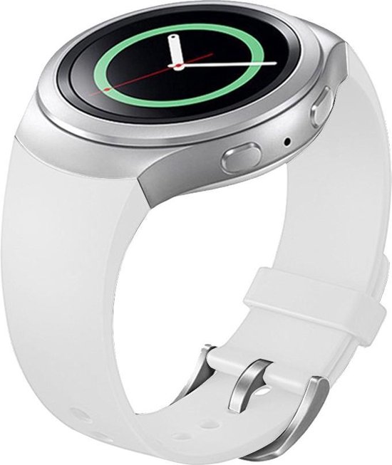 By Qubix Siliconen bandje - Samsung Gear S2 - Wit | bol.com