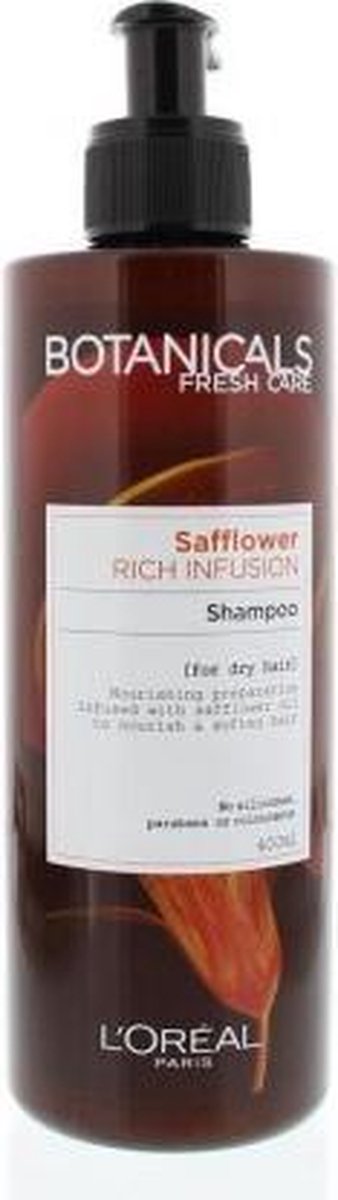 L'Oréal Paris Botanicals Safflower Rich Infusion Shampoo 400 ml - Droog Haar | bol.com