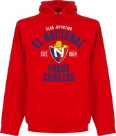 Club Deportivo El Nacional Established Hoodie - Rood - XL