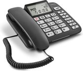 Gigaset DL580 - Vaste telefoon - Makkelijk in gebruik - Tot 100 contacten - Ideaal voor werk en thuis - Zwart