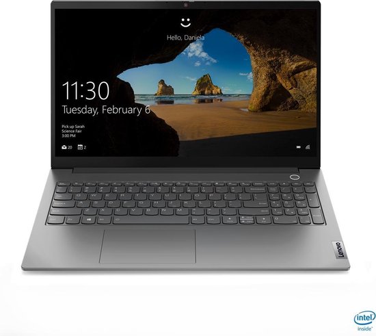 Lenovo ThinkBook 15 Notebook 39,6 cm (15.6") 1920 x 1080 Pixels Intel® 11de generatie Core™ i3 8 GB DDR4-SDRAM 256 GB SSD Wi-Fi 6 (802.11ax) Windows 10 Pro Grijs