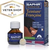 Saphir Teinture Francaise - Peinture pour cuir French Dye - 500 ml, Saphir 023 bleu