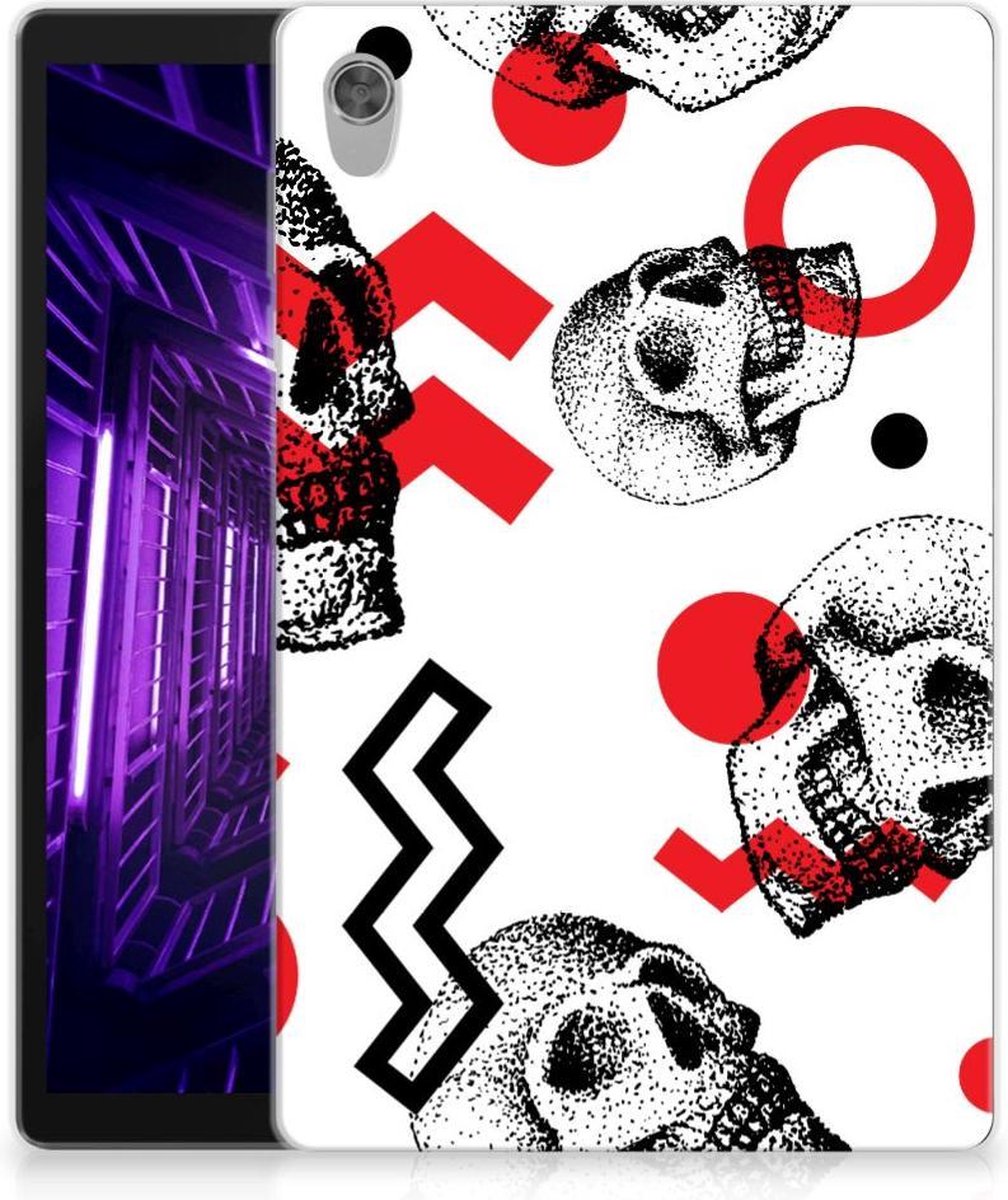 Tablet BackCover Lenovo Tab M10 HD (2de generatie) Skull Red