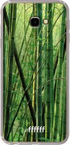 6F hoesje - geschikt voor Samsung Galaxy J4 Plus -  Transparant TPU Case - Bamboo #ffffff