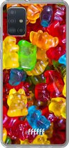 6F hoesje - geschikt voor Samsung Galaxy A52 - Transparant TPU Case - Gummy Bears #ffffff