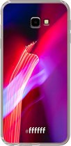 6F hoesje - geschikt voor Samsung Galaxy J4 Plus -  Transparant TPU Case - Light Show #ffffff
