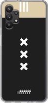 6F hoesje - geschikt voor Samsung Galaxy A32 5G -  Transparant TPU Case - AFC Ajax Uitshirt 2018-2019 #ffffff