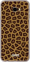 6F hoesje - geschikt voor Samsung Galaxy J4 Plus -  Transparant TPU Case - Leopard Print #ffffff