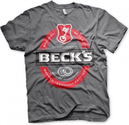 BEER - Beck's Label - T-Shirt - (L)
