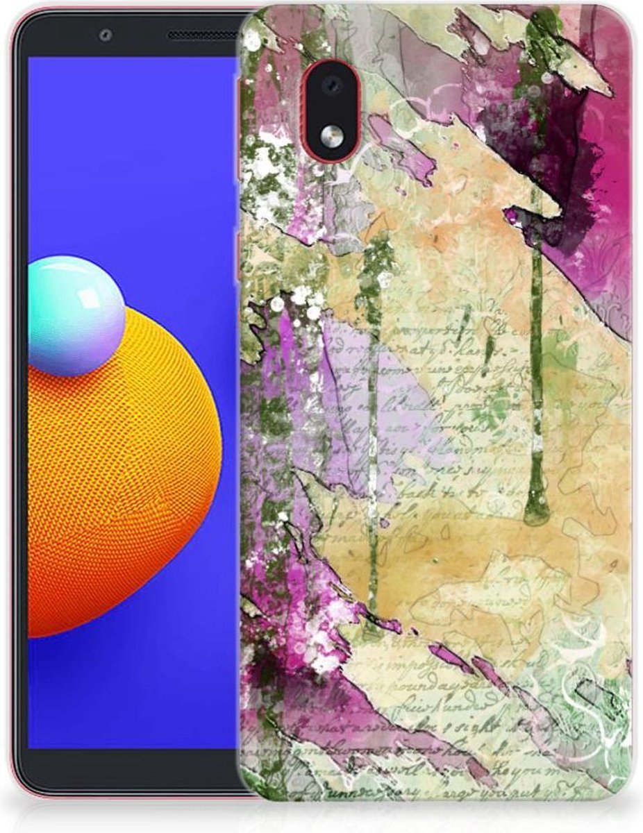 Hoesje maken Samsung Galaxy A01 Core Letter Painting