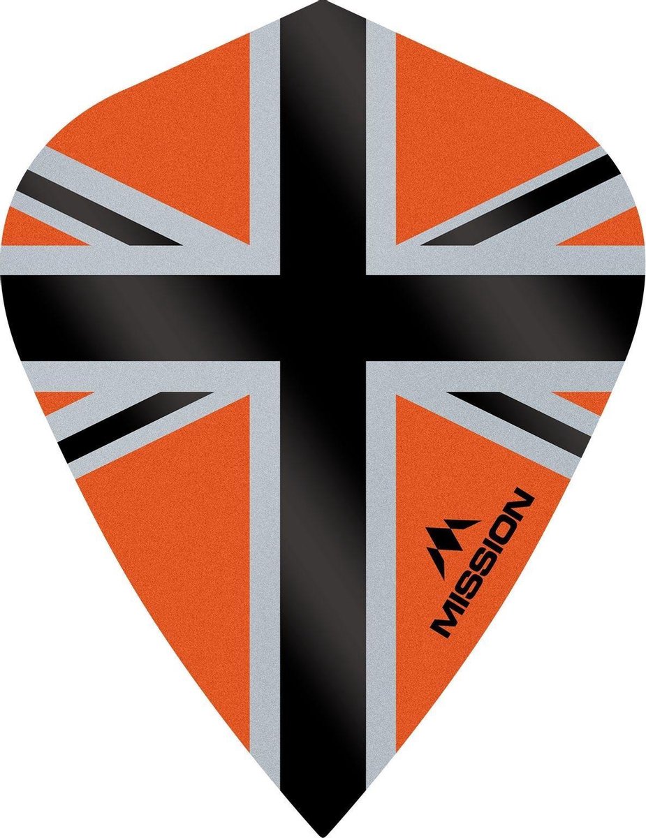 Mission Alliance-X 100 Orange & Black Kite