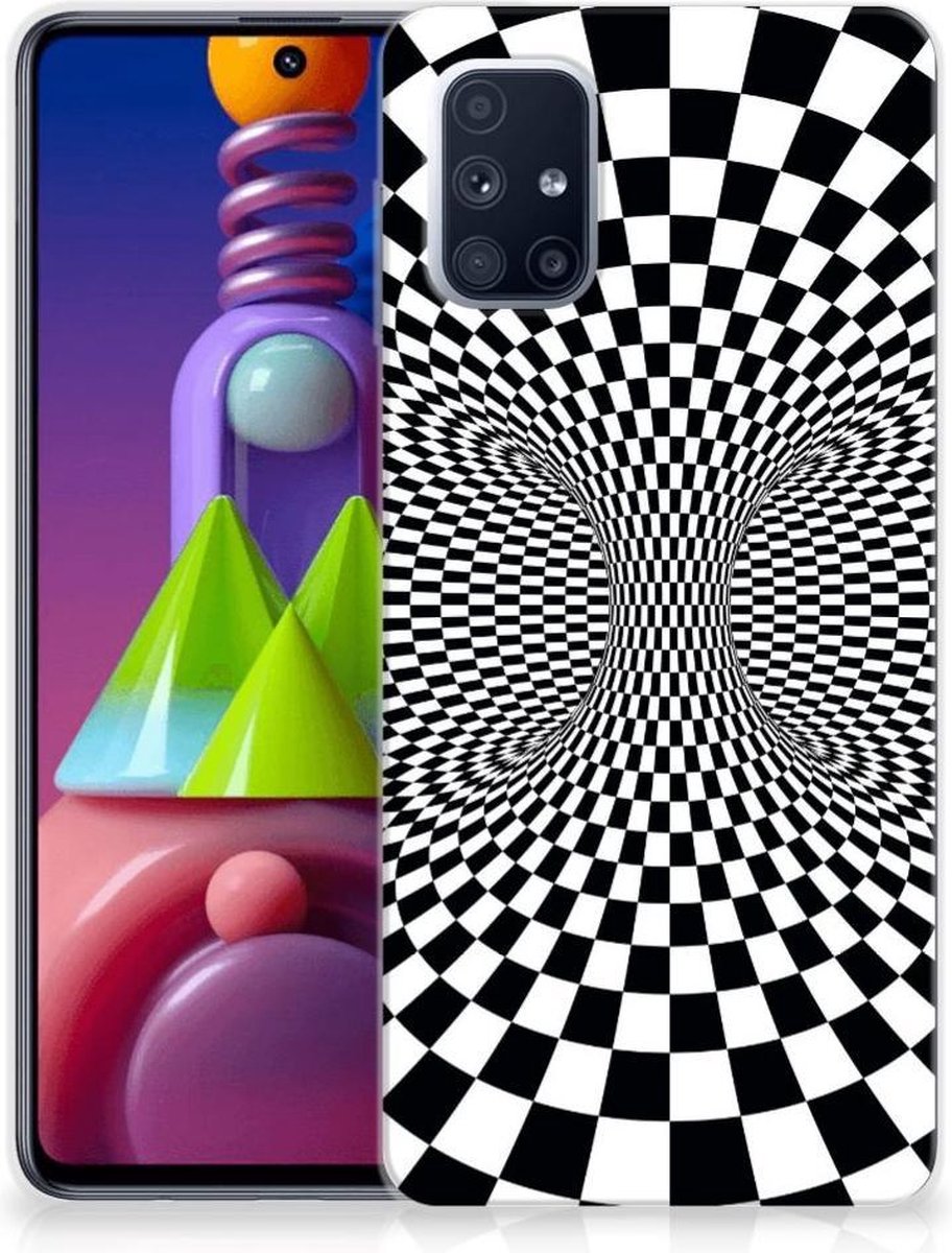 Samsung Galaxy M51 TPU Hoesje Illusie