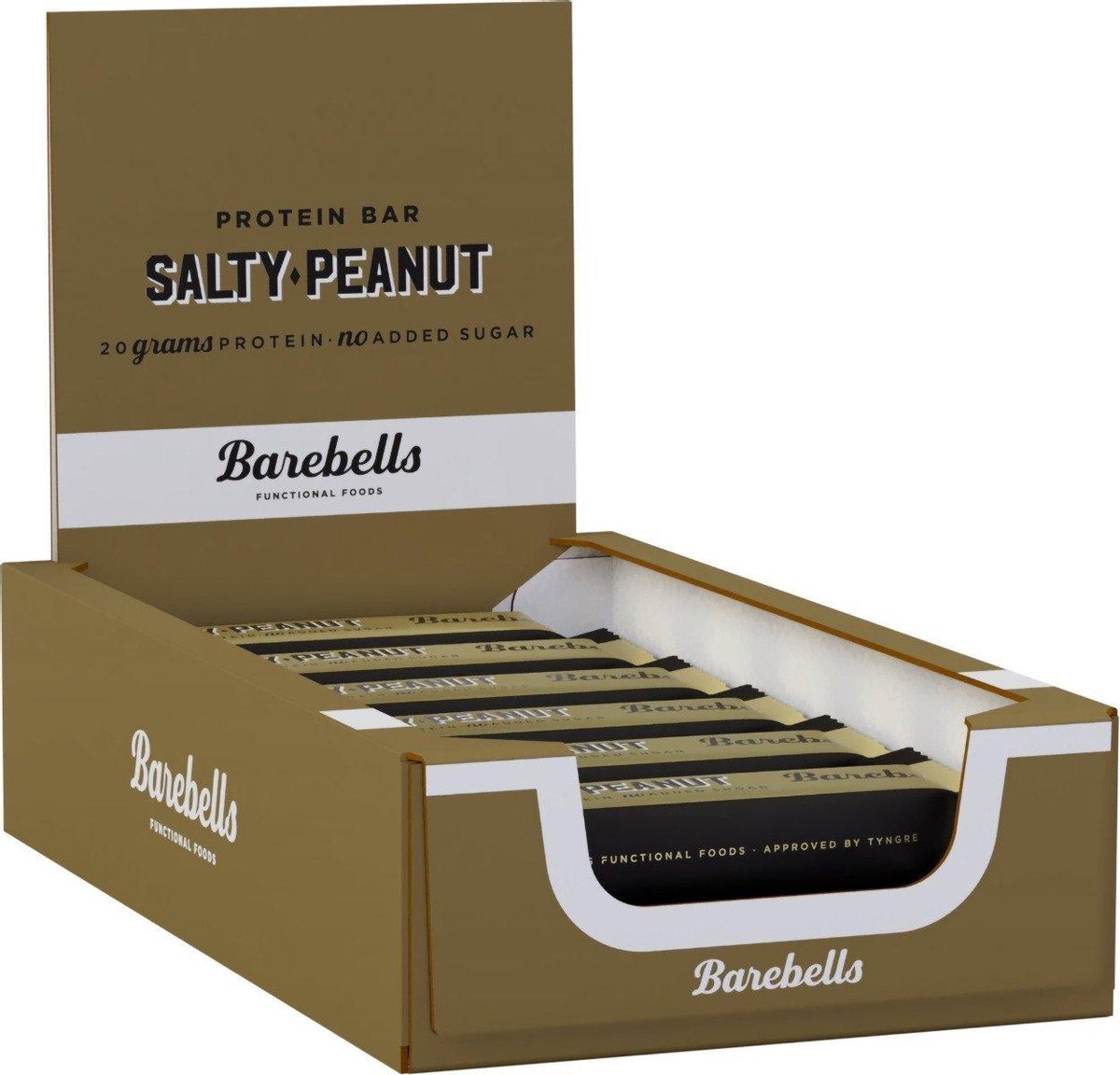 Barebells Protein Bars - Prote ne Repen / Eiwitrepen - Salty Peanut - 12 eiwitrepen