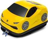 Ridaz Kids Travel Rugtas - Lamborghini Huracan - Geel