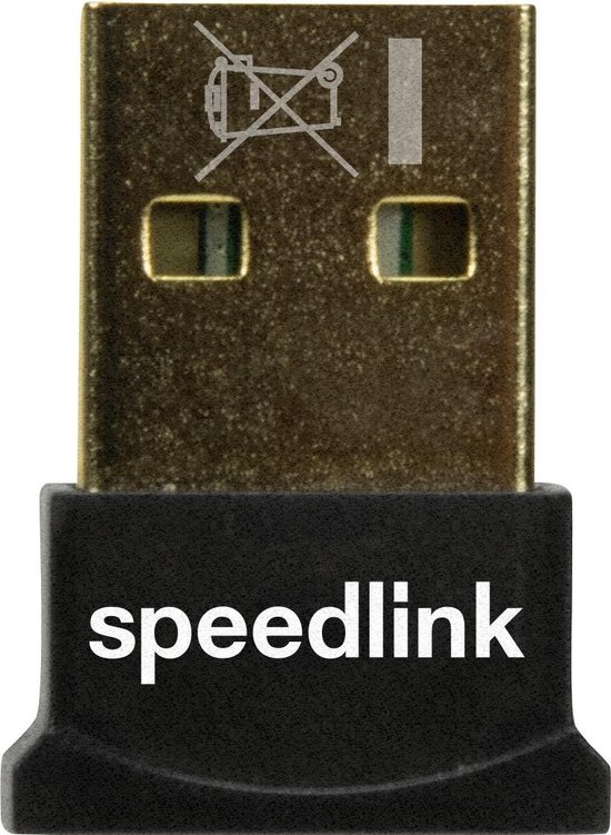 bol.com | Speedlink, VIAS Nano USB Bluetooth 4.0 Adapter (Zwart)