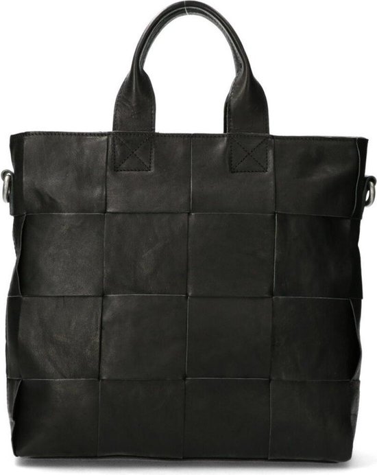 Shabbies Handtas Handbag M Nappa Leather Zwart | bol.com