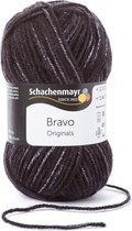 Bravo Wol - 50 gram -  Gemeleerd Bruin