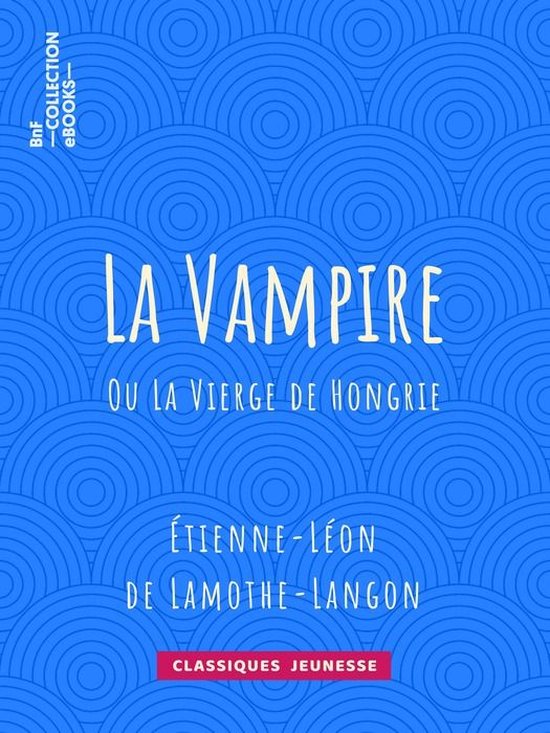Classiques Jeunessse - La Vampire - cover