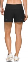 ASICS Ventilate 2in1 Short Dames - Sportbroeken - zwart - maat XS