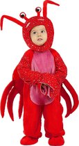 FUNIDELIA Krab kostuum voor baby - 6-12 mnd (69-80 cm) - Rood