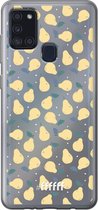 6F hoesje - geschikt voor Samsung Galaxy A21s -  Transparant TPU Case - Pears #ffffff