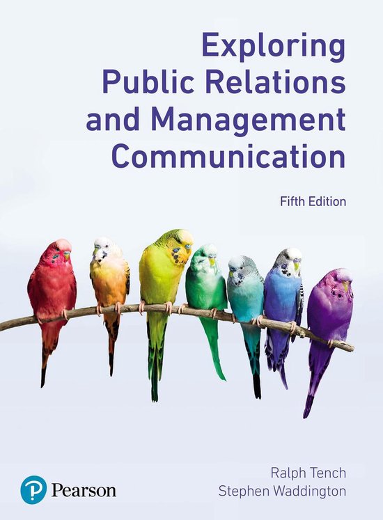 Exploring Public Relations and Management Communication - cover