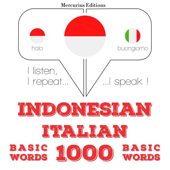 1000 kata-kata penting di Italia - cover