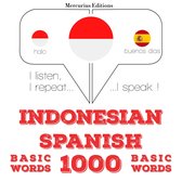 1000 kata-kata penting di Spanyol