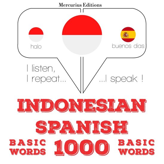 1000 kata-kata penting di Spanyol - cover