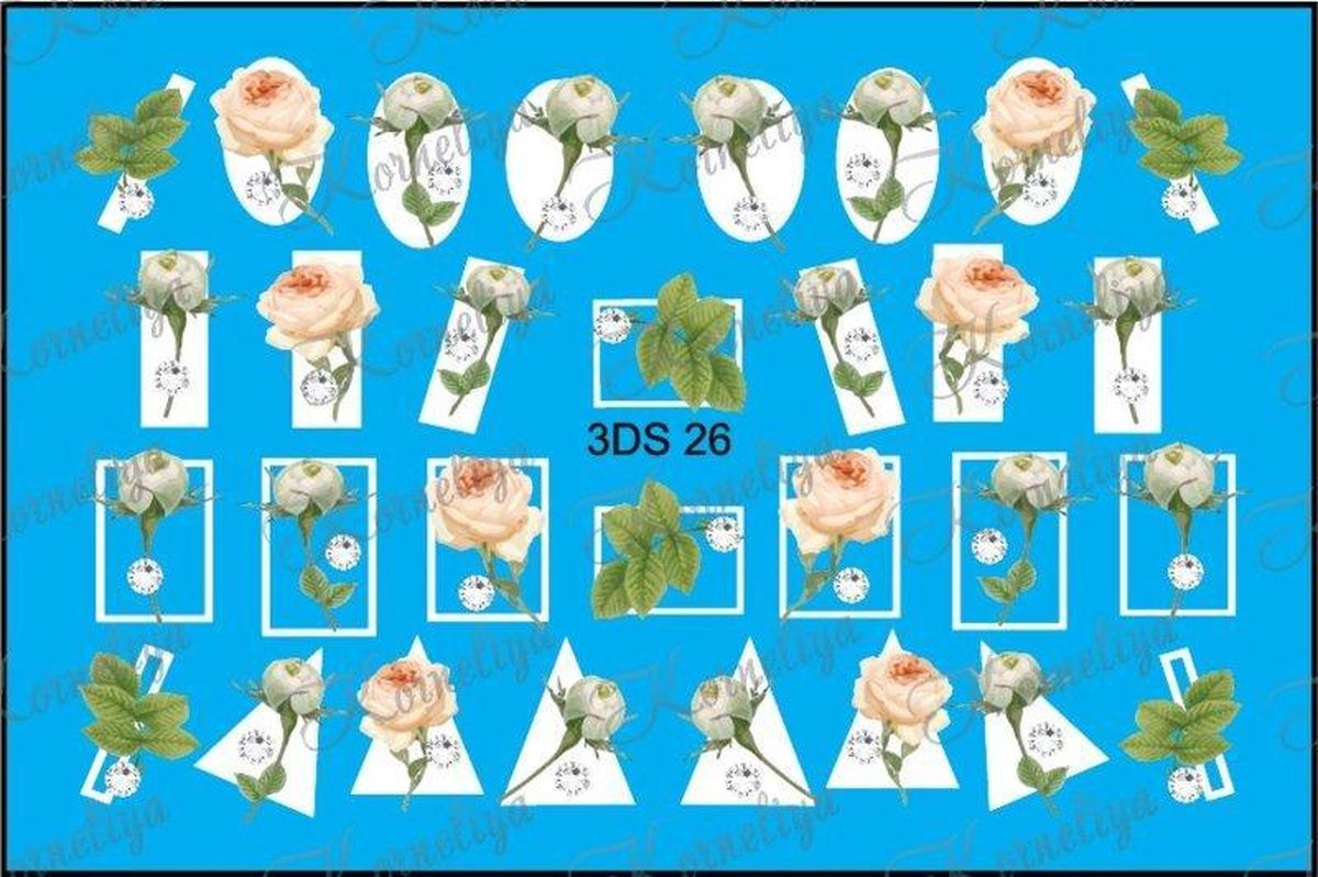 Goedkoopste Korneliya RhineStone decal 3DS 26