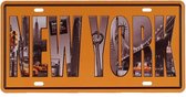 Amerikaans nummerbord - New York