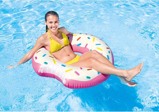 Intex Zwemring Donut Roze 107 cm - Zwemband
