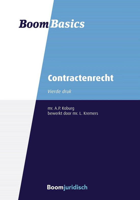 Boom Basics - Contractenrecht - Lotte Kremers