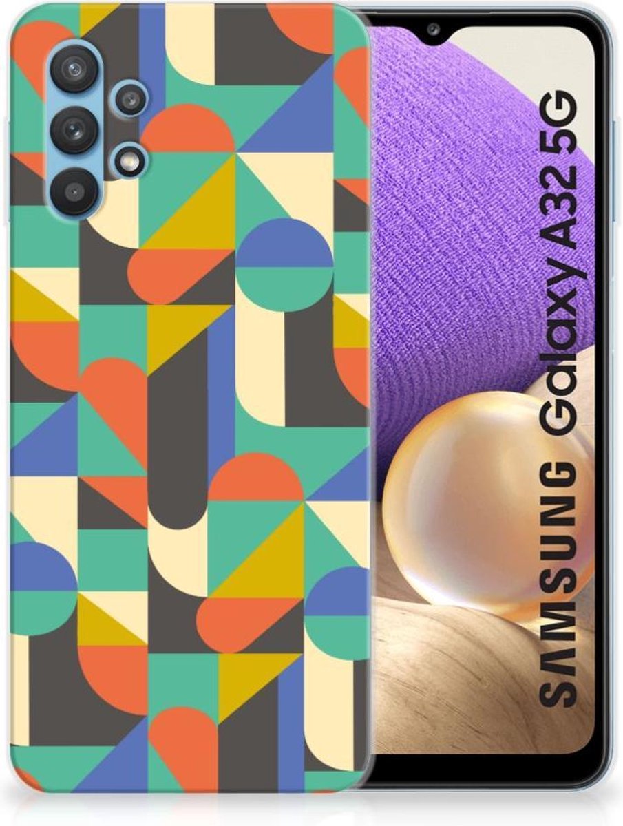 Samsung Galaxy A32 5G TPU bumper Funky Retro